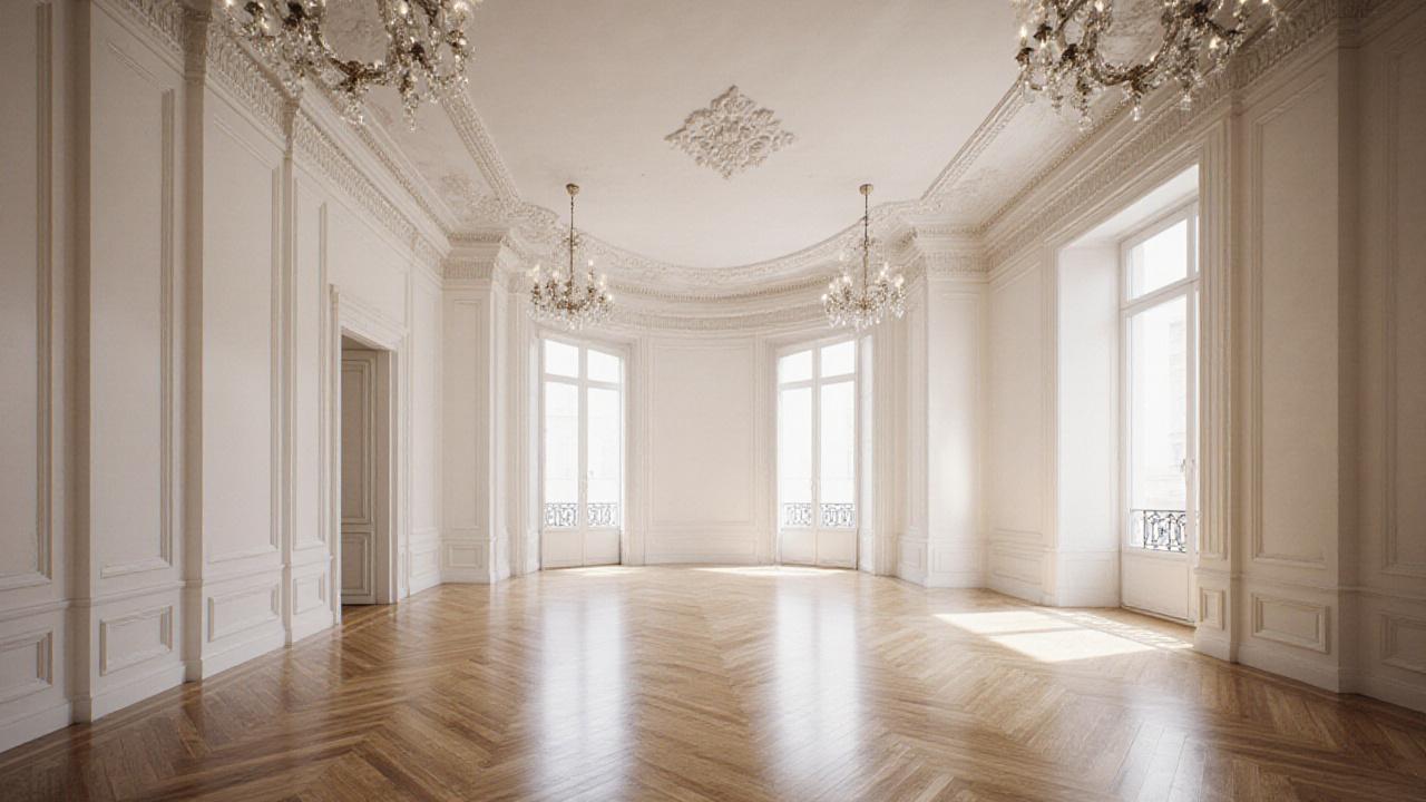 Interior de un ático reformado en el barrio de Salamanca, Madrid